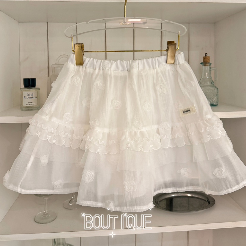 BOUTIQUE-L東大門實拍韓國女士新品人氣休閑熱賣26夏季短裙BOUTIQUE-L短裙圖色1