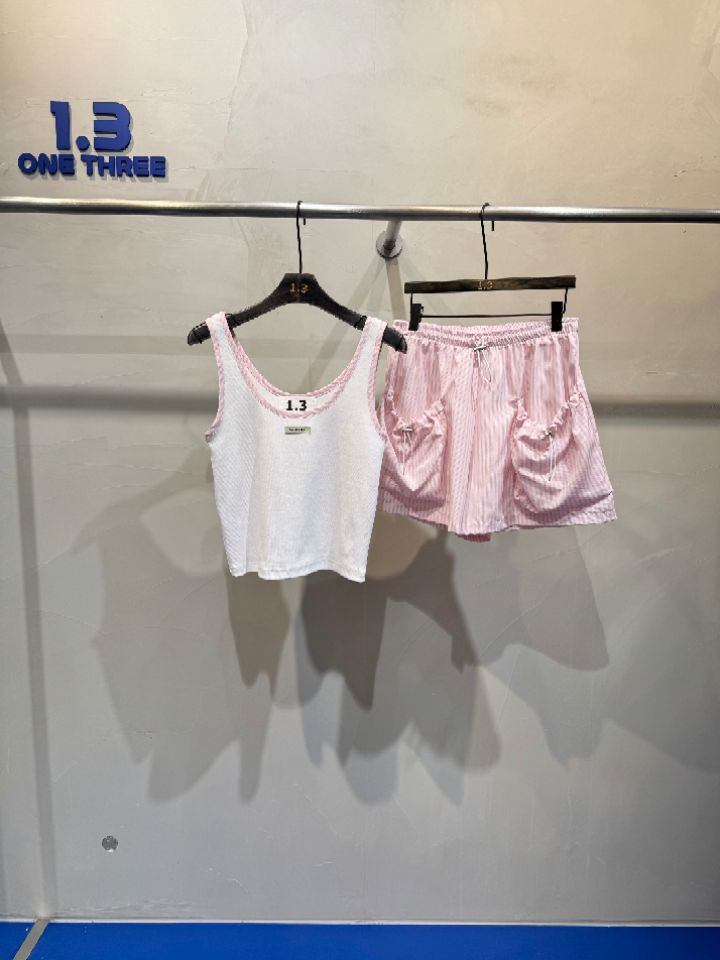 1.3東大門實拍韓國女裝新品推薦人氣熱賣26夏季吊帶背心1.3_ONE THREE吊帶/背心