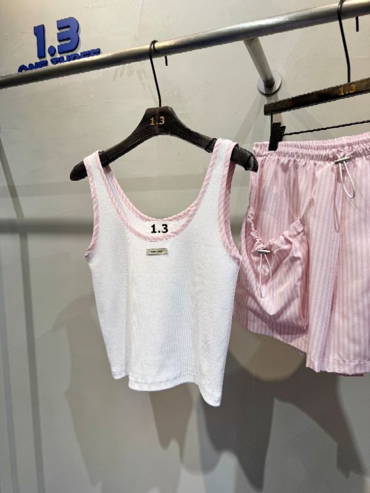 1.3東大門實拍韓國女裝新品推薦人氣熱賣26夏季吊帶背心1.3_ONE THREE吊帶/背心