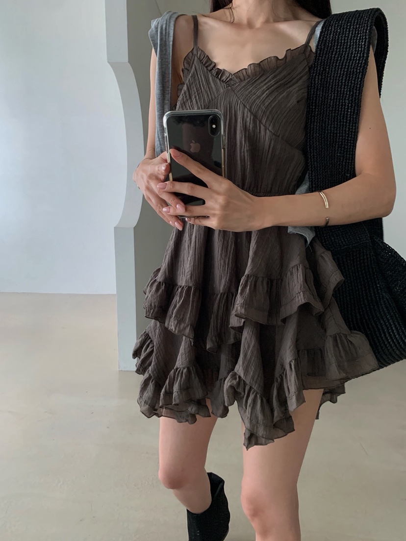VERANDA韓國直郵女士新品休閑推薦人氣熱賣時尚連衣裙OPSVERANDA連衣裙
