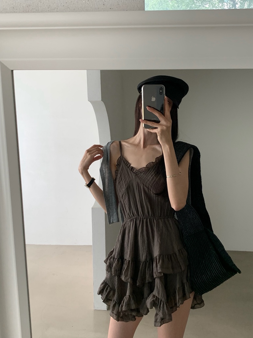 VERANDA韓國直郵女士新品休閑推薦人氣熱賣時尚連衣裙OPSVERANDA連衣裙