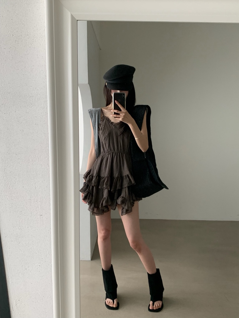 VERANDA韓國直郵女士新品休閑推薦人氣熱賣時尚連衣裙OPSVERANDA連衣裙