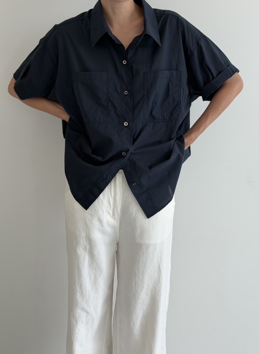AMY GRACE-A韓國直郵女士新款休閑26夏季時尚襯衫蕾絲衫棉AMY GRACE襯衫/蕾絲衫