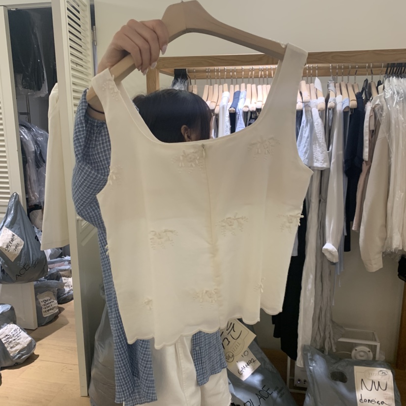 TIZZI韓國代購女士新品26夏季推薦熱賣人氣休閑時尚吊帶背心TIZZI吊帶/背心