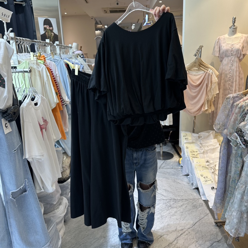 CHEAP-CHIC韓國東大門直郵女裝新款推薦時尚休閑26夏季套裝CHEAP-CHIC/CHARLES THE SECOND套裝圖色2