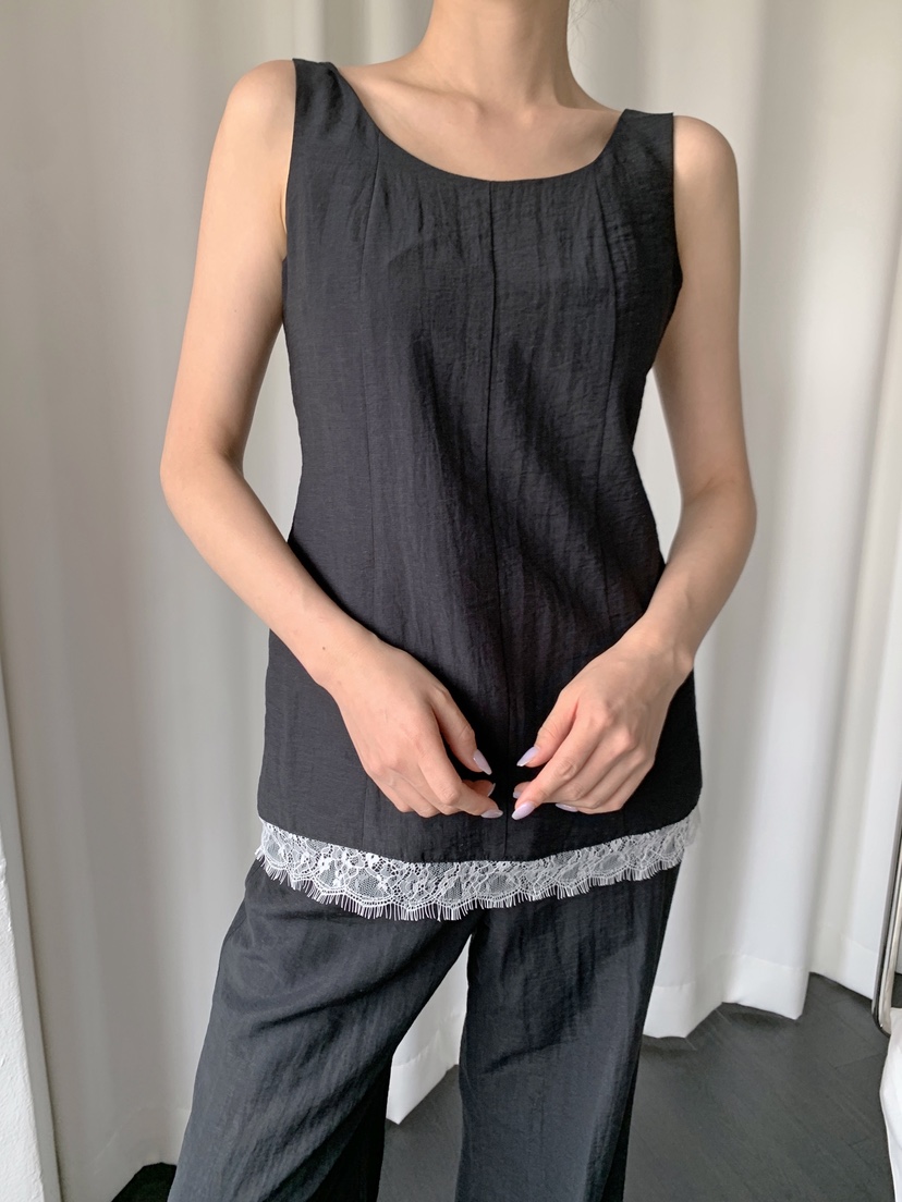 SLIT韓國東大門代購女士新品推薦休閑26夏季熱賣吊帶背心SLIT吊帶/背心圖色1