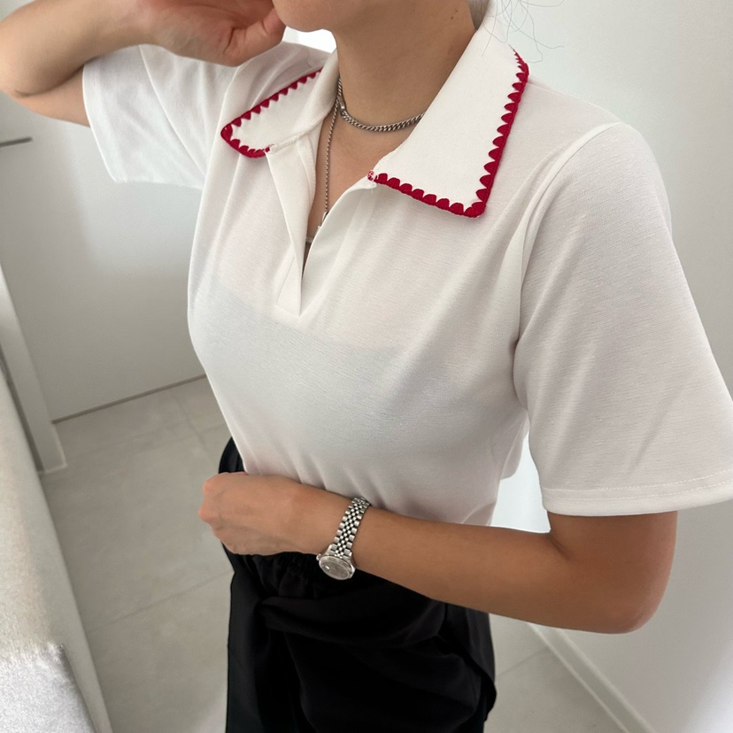 SOUIT韓國東大門直郵女裝新品時尚人氣熱賣推薦休閑26夏季T恤SOUIT by mabel-LT恤