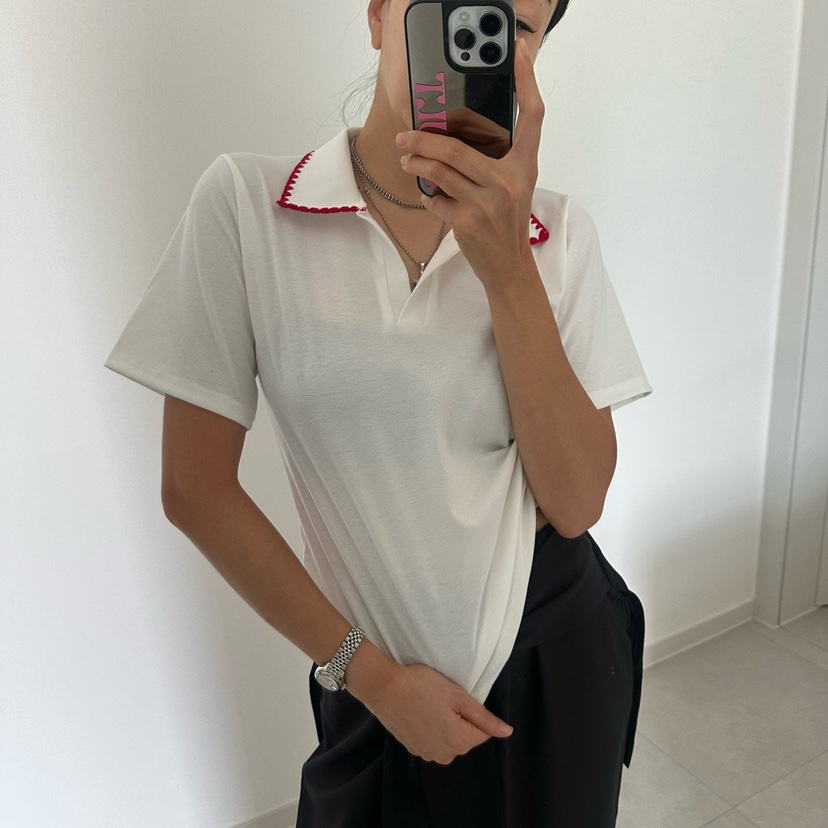 SOUIT韓國東大門直郵女裝新品時尚人氣熱賣推薦休閑26夏季T恤SOUIT by mabel-LT恤