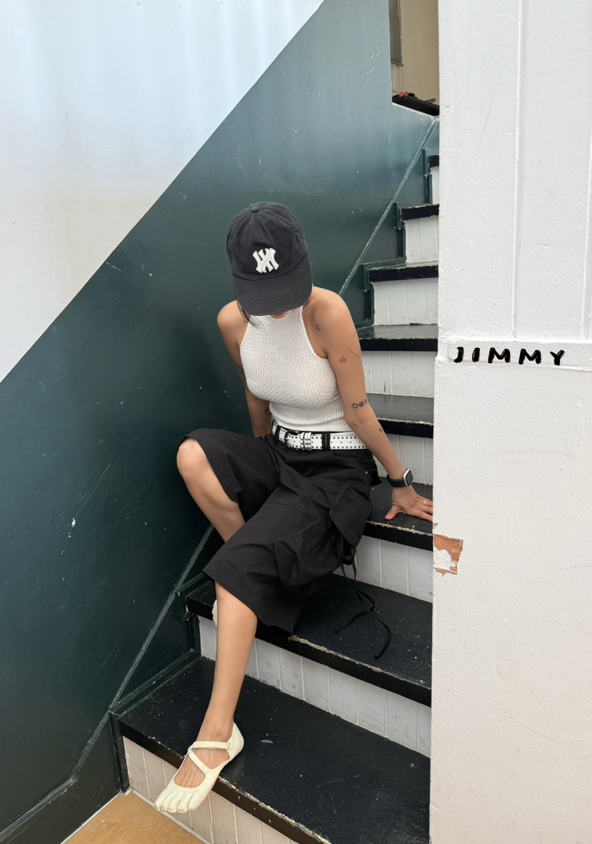 JIMMY韓國東大門直郵女士新款26夏季人氣時尚推薦吊帶背心JIMMY/REMAKE吊帶/背心