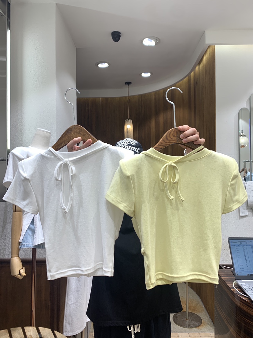 2TWO MOON韓國東大門代購女裝新品26夏季休閑時尚人氣T恤2TWO MOONT恤