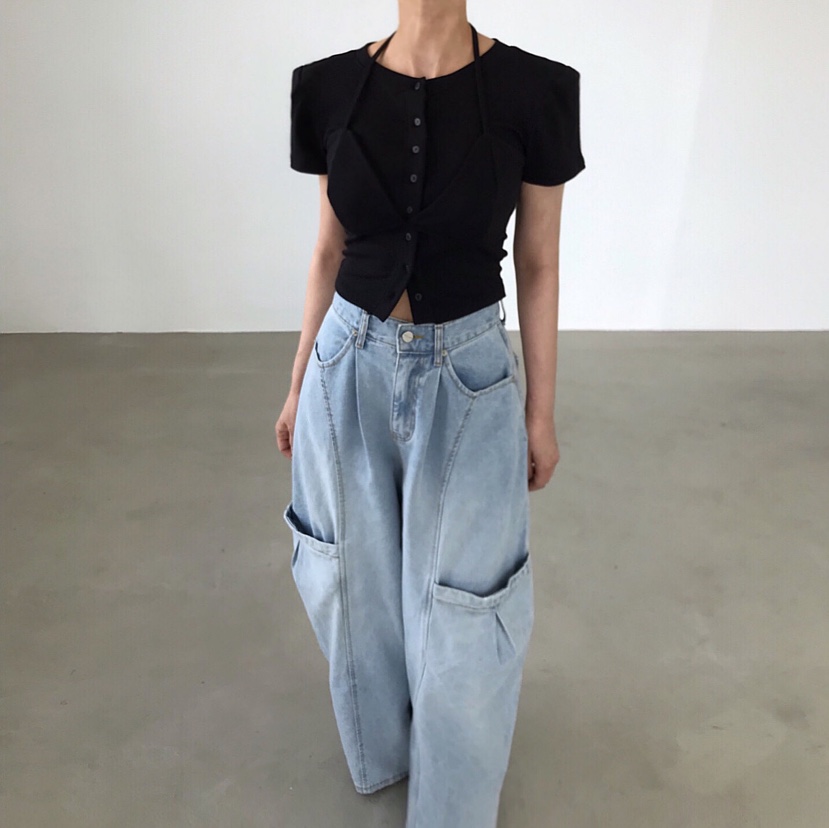 2TWO MOON韓國東大門代購女裝新品26夏季休閑時尚人氣T恤2TWO MOONT恤圖色4
