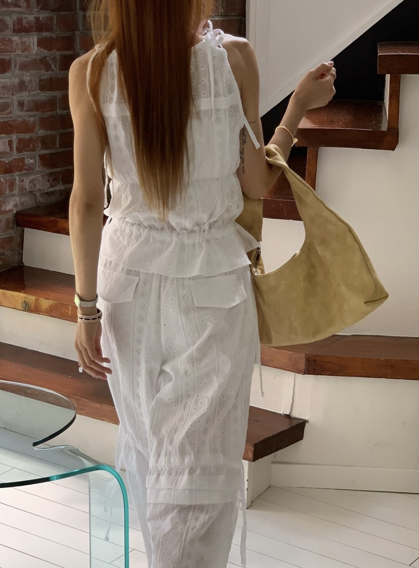 ZEROZERO韓國直郵實拍女裝新款熱賣推薦休閑時尚休閑褲褶裥ZEROZERO休閑褲