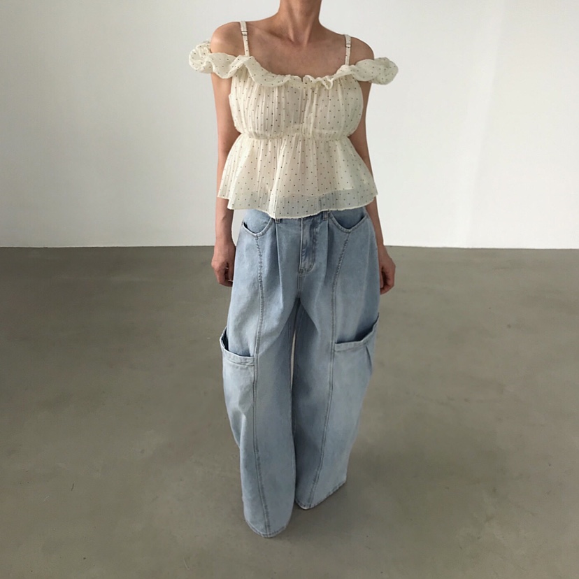 2TWO MOON韓國直郵實拍女裝新品休閑時尚26夏季襯衫蕾絲衫2TWO MOON襯衫/蕾絲衫