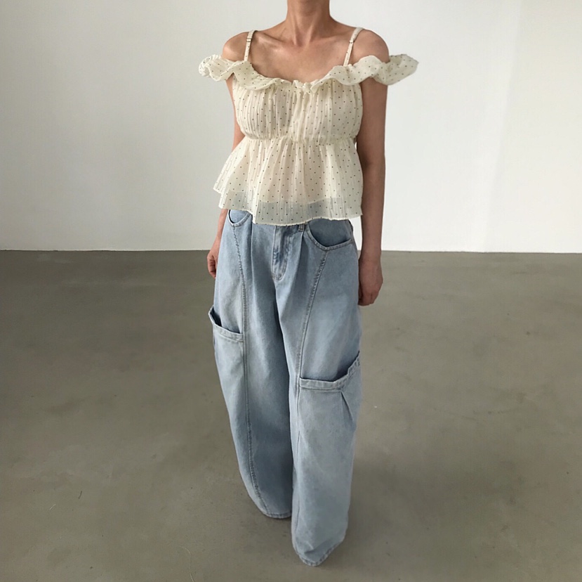2TWO MOON韓國直郵實拍女裝新品休閑時尚26夏季襯衫蕾絲衫2TWO MOON襯衫/蕾絲衫