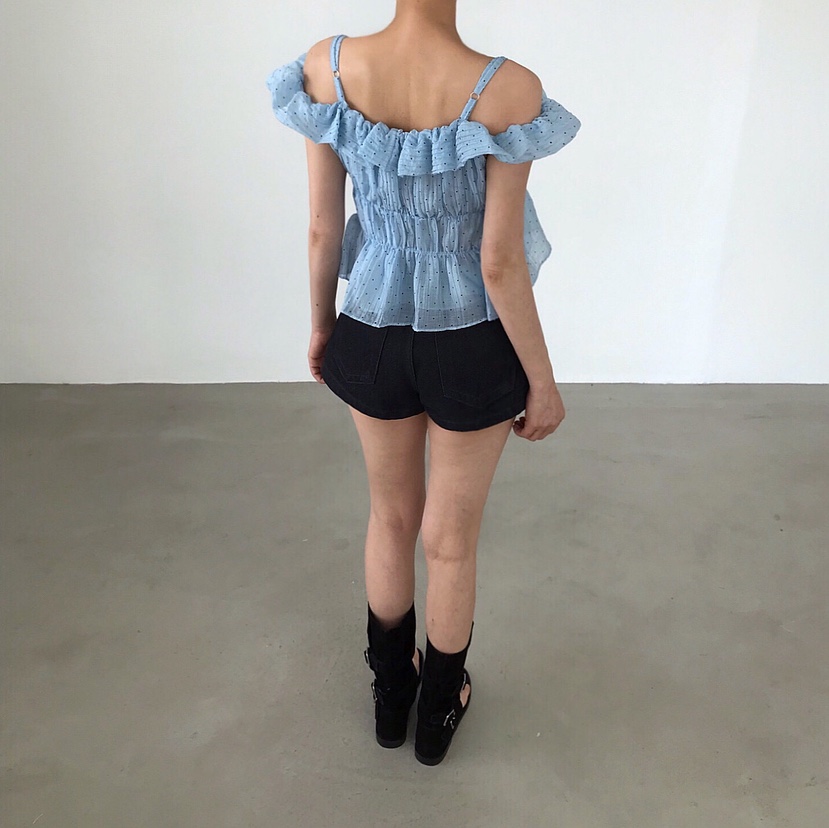 2TWO MOON韓國直郵實拍女裝新品休閑時尚26夏季襯衫蕾絲衫2TWO MOON襯衫/蕾絲衫