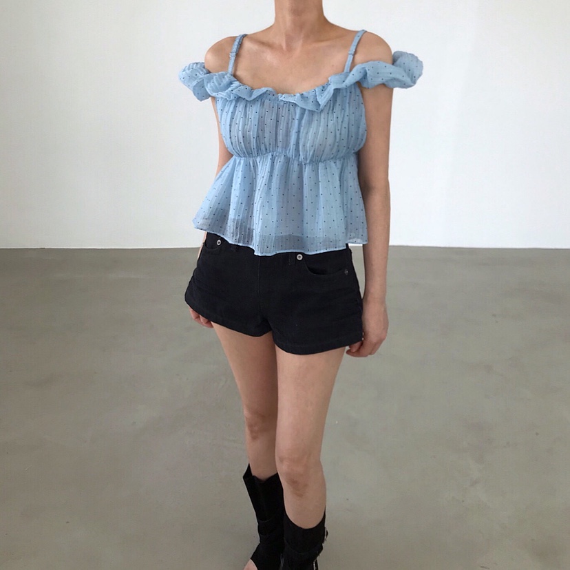 2TWO MOON韓國直郵實拍女裝新品休閑時尚26夏季襯衫蕾絲衫2TWO MOON襯衫/蕾絲衫
