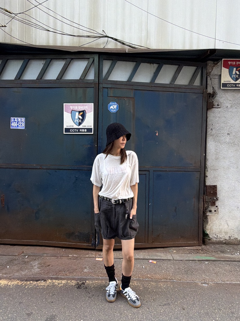FRANC—L韓國直郵實拍女裝新品26夏季熱賣休閑人氣T恤透明FRANCT恤