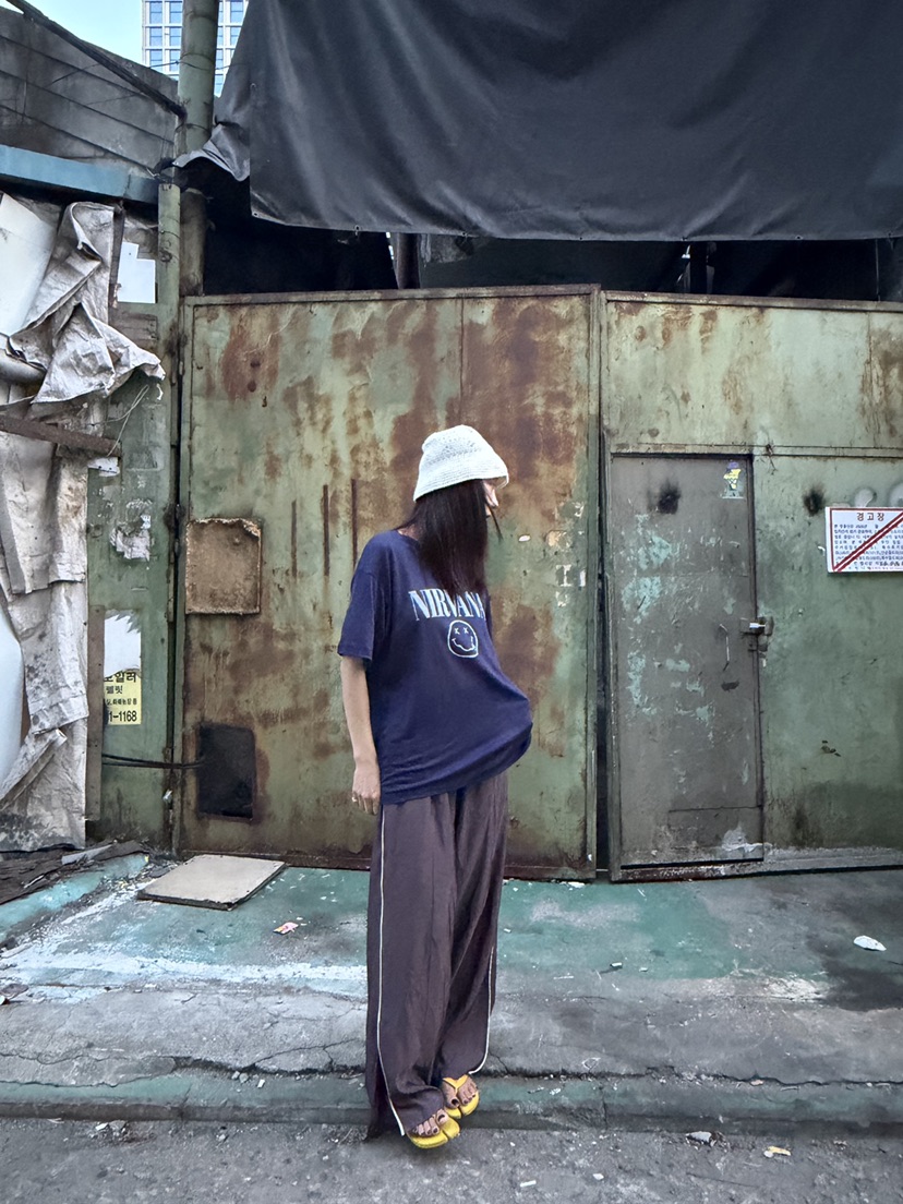 FRANC—L韓國直郵實拍女裝新品26夏季熱賣休閑人氣T恤透明FRANCT恤