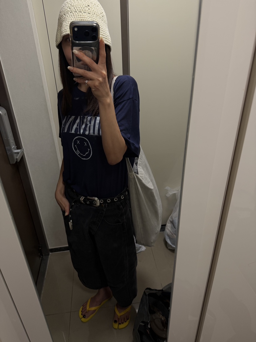 FRANC—L韓國直郵實拍女裝新品26夏季熱賣休閑人氣T恤透明FRANCT恤