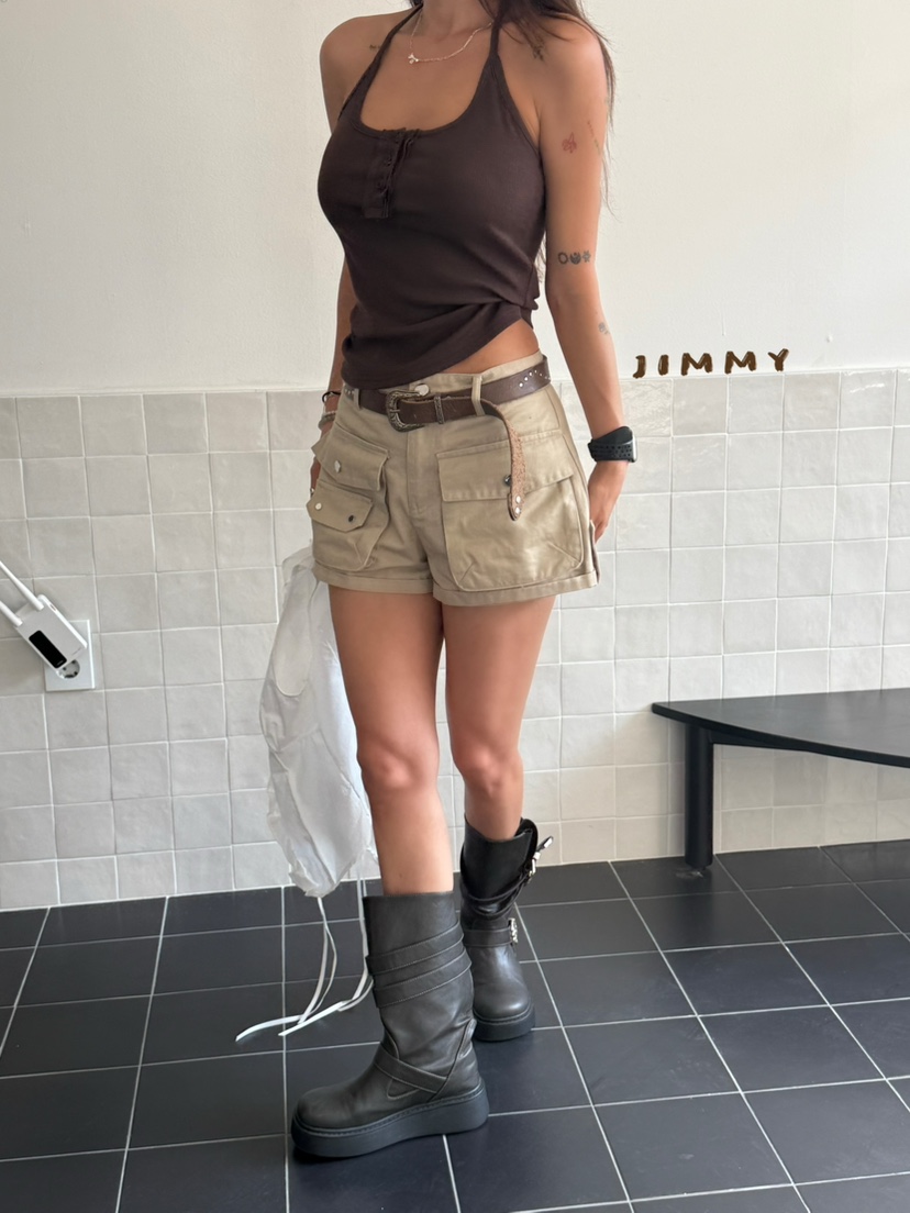 JIMMY韓國直郵女裝新品推薦時尚26夏季人氣吊帶背心露背無袖JIMMY/REMAKE吊帶/背心
