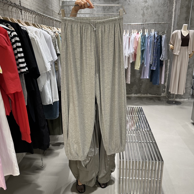 JUNI韓國代購女裝新品時尚人氣熱賣休閑推薦26夏季休閑褲my juni休閑褲圖色1