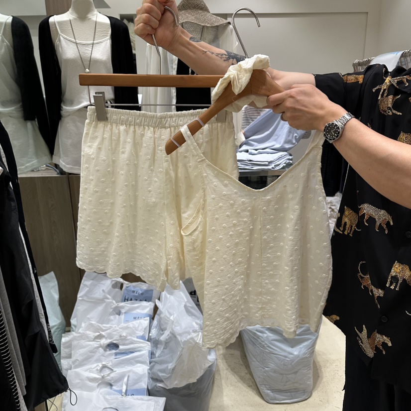 MELO東大門實拍韓國女裝新品推薦人氣熱賣時尚26夏季套裝套裝MELO套裝