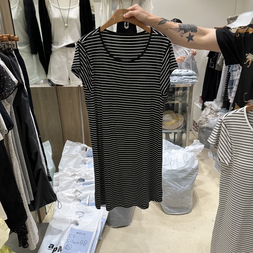 MELO韓國直郵實拍女士新品休閑時尚熱賣26夏季推薦連衣裙MELO連衣裙圖色2