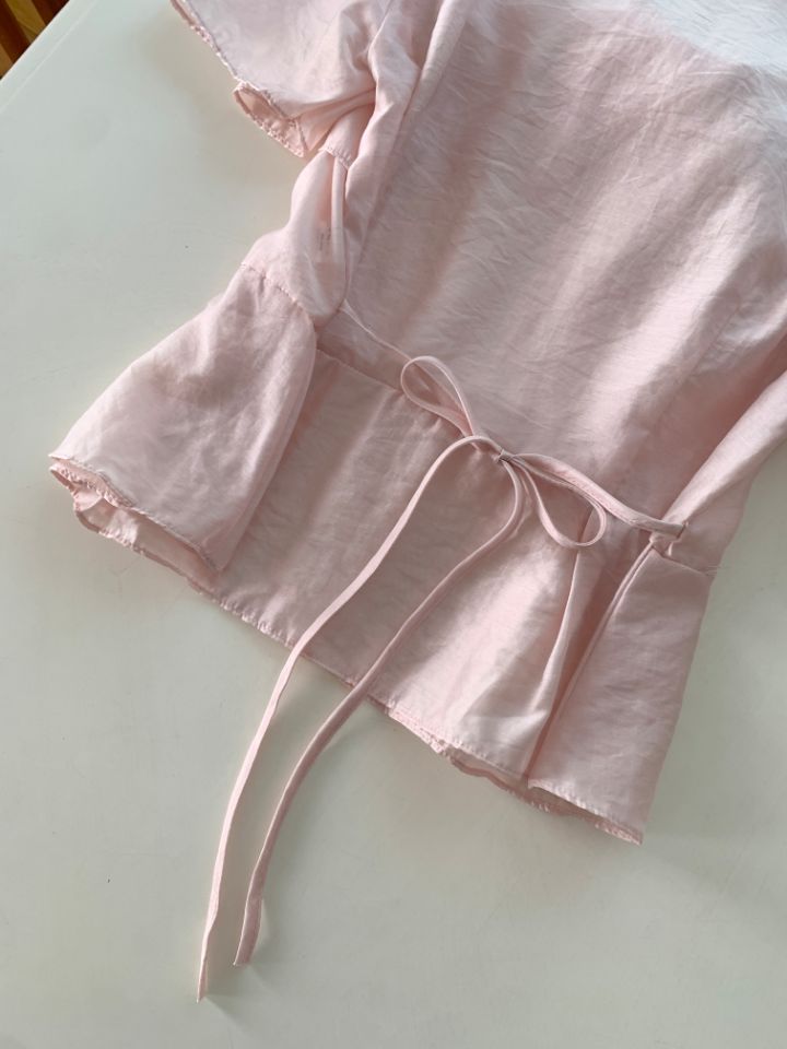 CRONG東大門直郵女士新品熱賣職業休閑人氣26春夏襯衫蕾絲衫CRONG襯衫/蕾絲衫