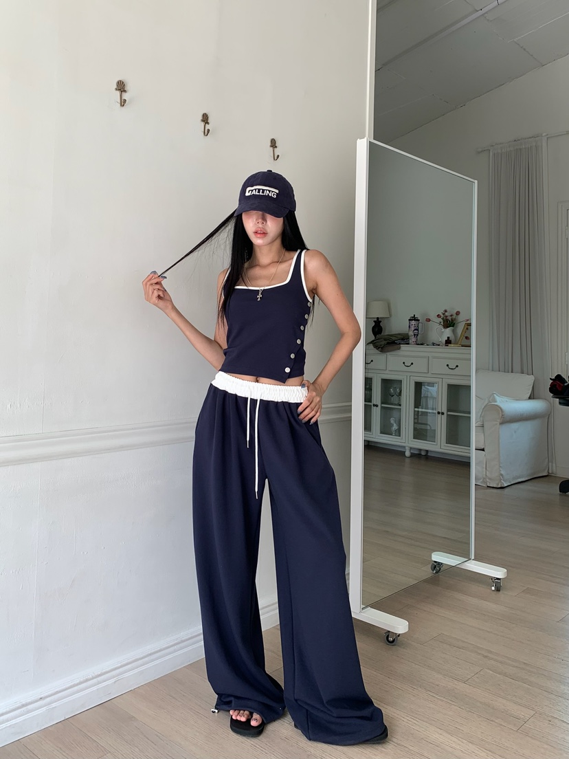 BADCALM韓國直郵實拍女士新品26夏季人氣推薦熱賣休閑套裝BADCALM套裝