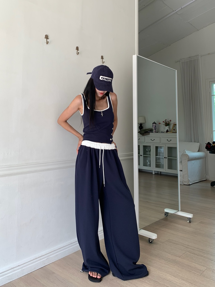 BADCALM韓國直郵實拍女士新品26夏季人氣推薦熱賣休閑套裝BADCALM套裝