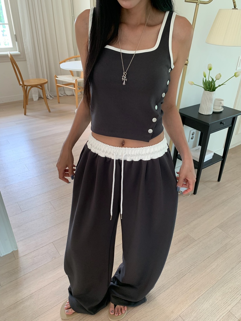 BADCALM韓國直郵實拍女士新品26夏季人氣推薦熱賣休閑套裝BADCALM套裝