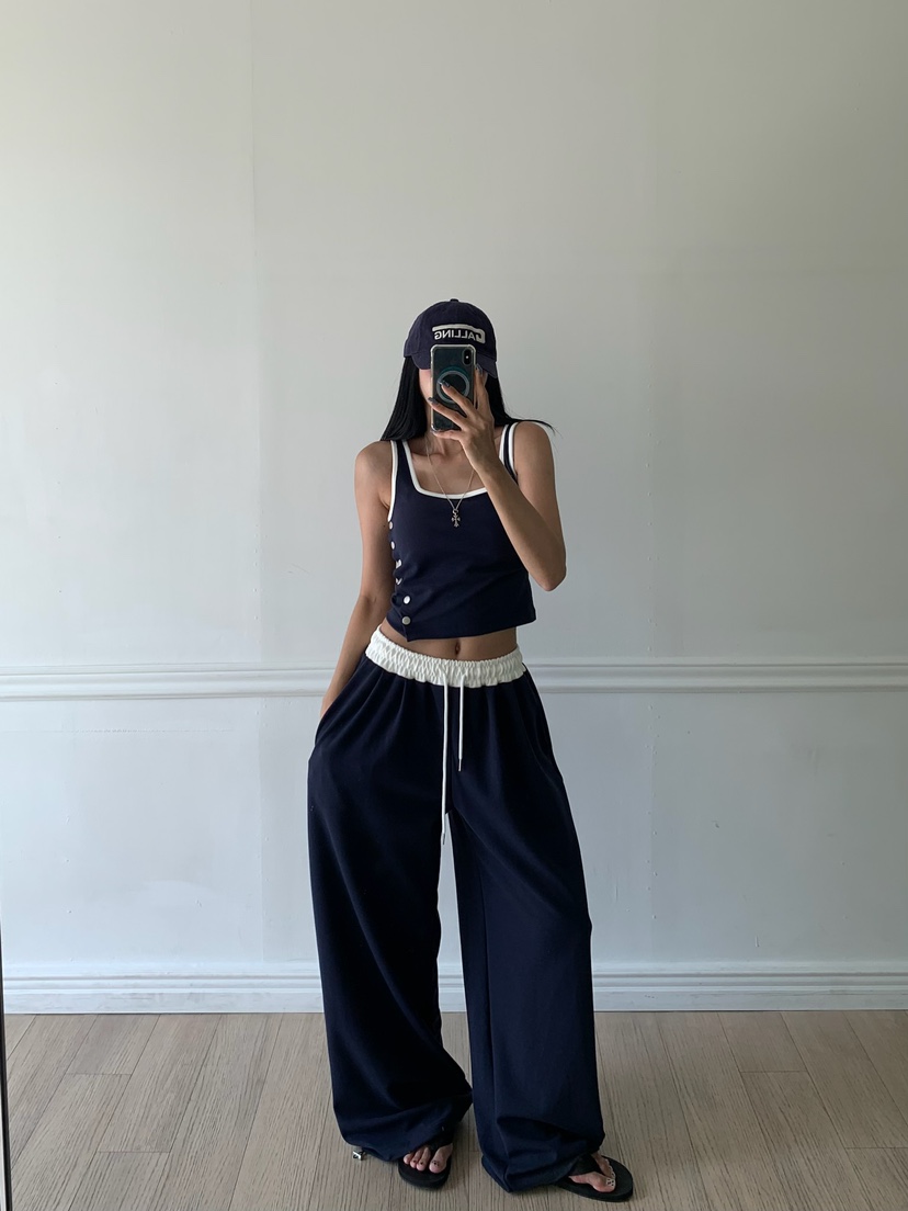 BADCALM韓國直郵實拍女士新品26夏季人氣推薦熱賣休閑套裝BADCALM套裝圖色3
