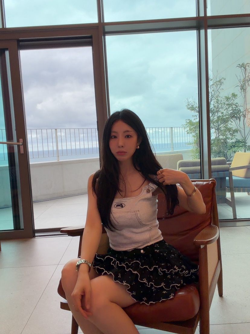 PALETTE-Q東大門代購女裝新款推薦休閑吊帶背心無袖羅紋PALETTE-Q吊帶/背心