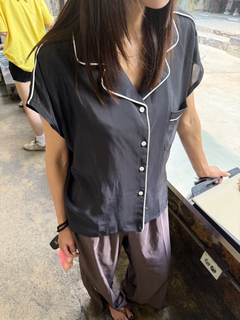 FRANC—L東大門直郵女士新品人氣真品休閑推薦襯衫蕾絲衫FRANC襯衫/蕾絲衫圖色2