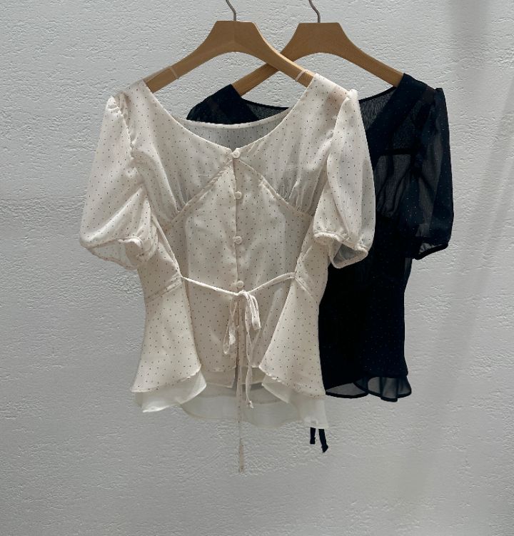 CRONG韓國直郵女士新品人氣休閑推薦26夏季熱賣襯衫蕾絲衫CRONG襯衫/蕾絲衫