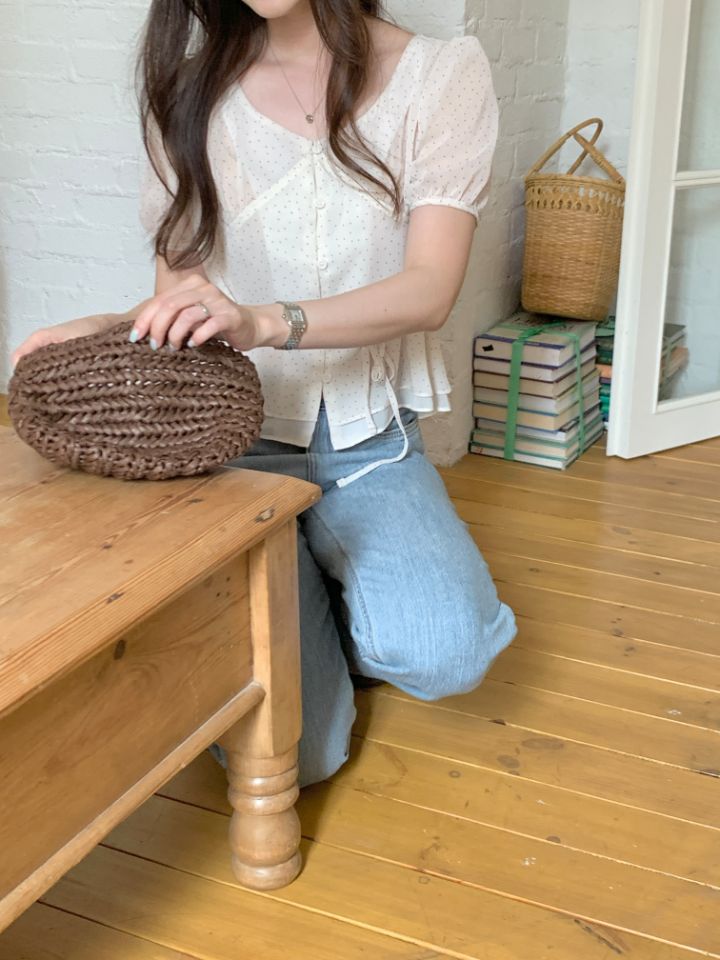 CRONG韓國直郵女士新品人氣休閑推薦26夏季熱賣襯衫蕾絲衫CRONG襯衫/蕾絲衫