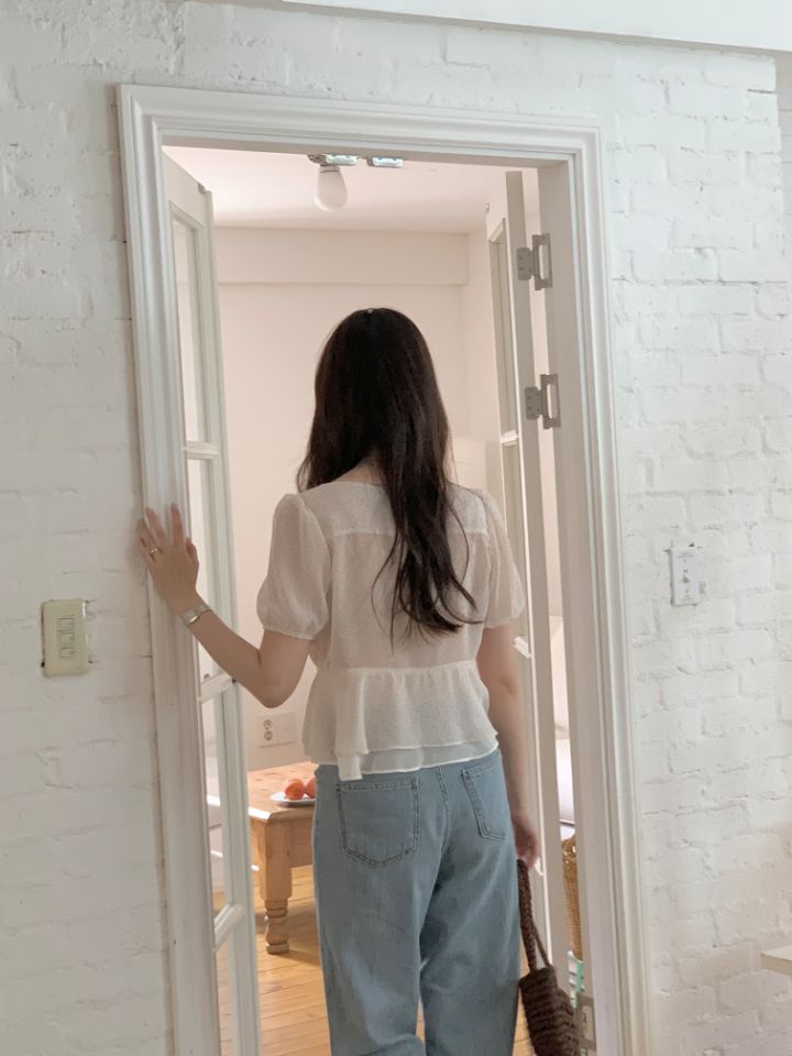 CRONG韓國直郵女士新品人氣休閑推薦26夏季熱賣襯衫蕾絲衫CRONG襯衫/蕾絲衫