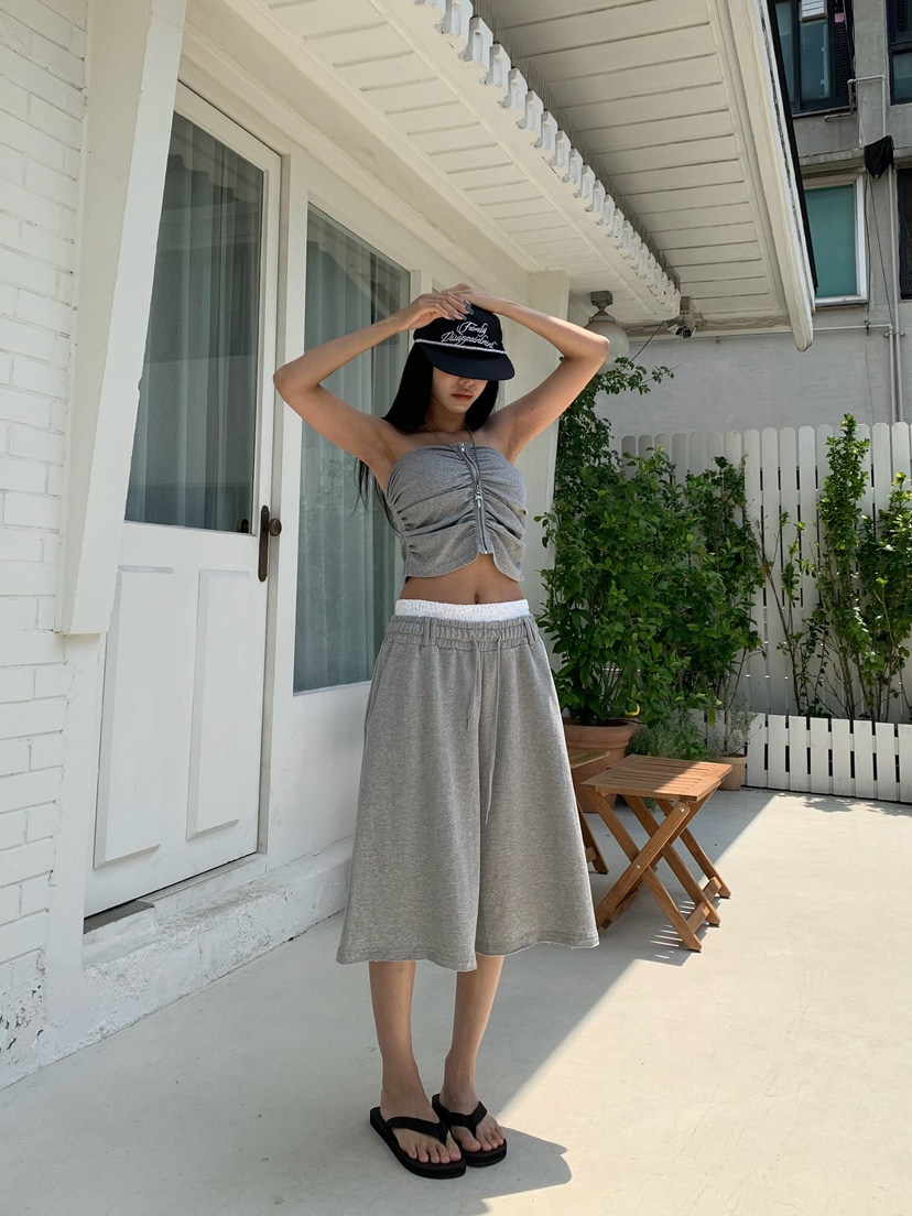 BADCALM韓國代購女裝新款推薦熱賣職業休閑真品人氣短褲蕾絲BADCALM短褲