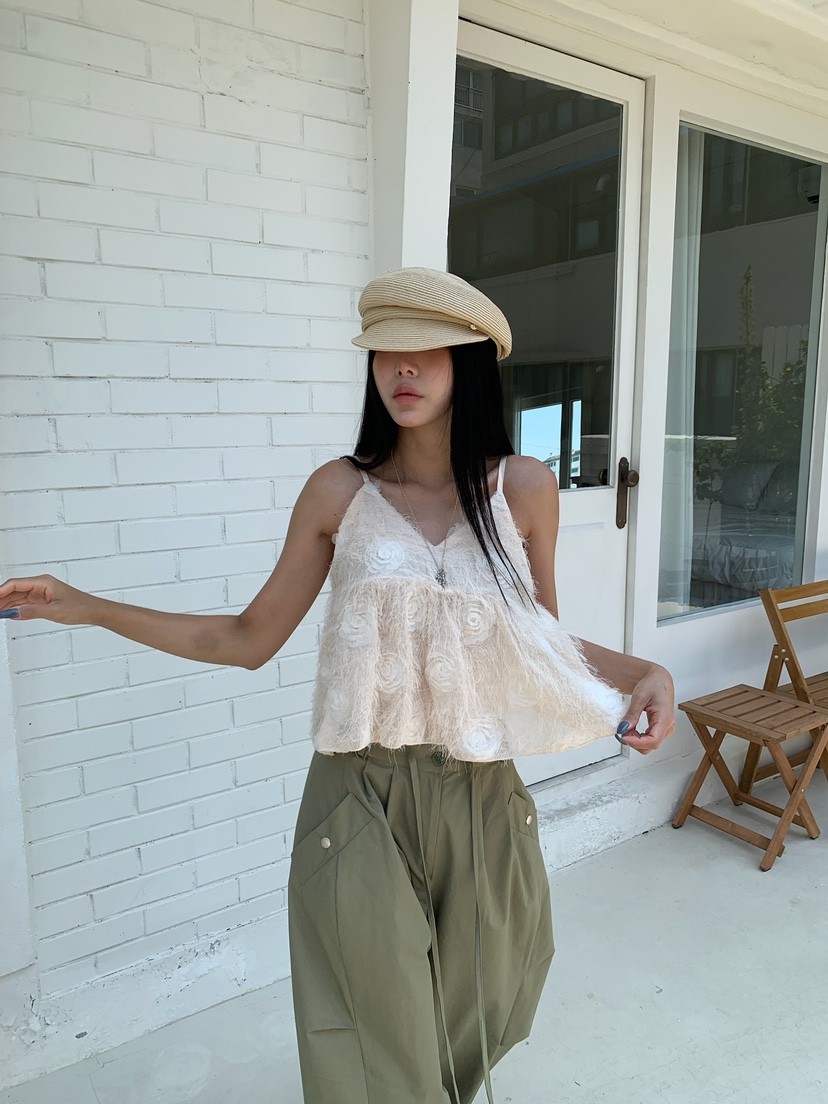 BADCALM韓國代購女士新款熱賣真品26春夏職業人氣吊帶背心BADCALM吊帶/背心