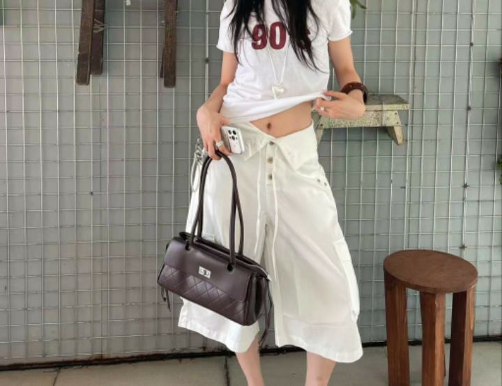 TROUVAILLE韓國東大門直郵女士新品推薦26夏季單肩斜跨包TROUVAILLE單肩/斜跨包