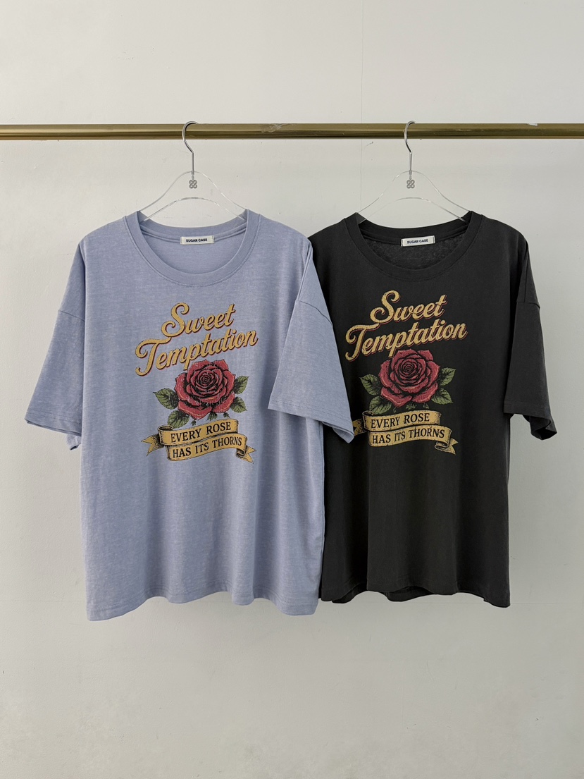 MORAN/MOSCO/SUGAR CASE韓國直郵女裝新款26春夏職業T恤MORAN/MOSCO/SUGAR CASET恤圖色2左二色