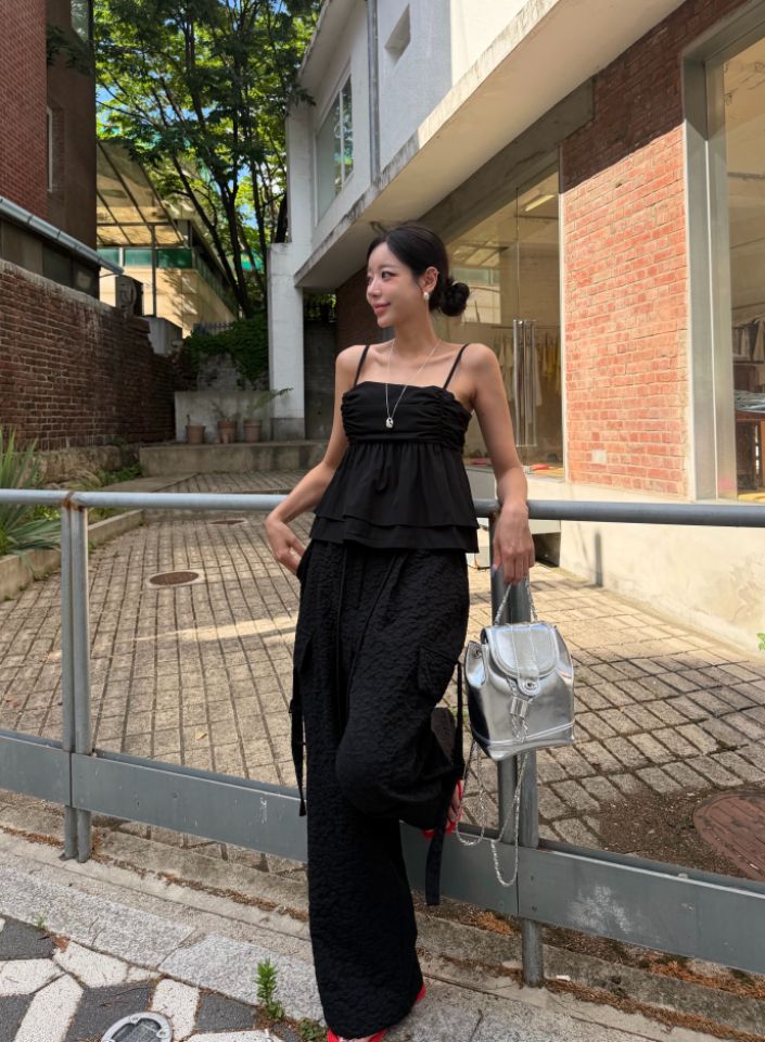 mars韓國東大門代購女裝新款推薦26夏季休閑熱賣休閑褲刺繡mars休閑褲