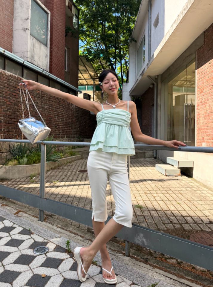 mars韓國代購女裝新品休閑熱賣職業真品時尚推薦吊帶背心mars吊帶/背心