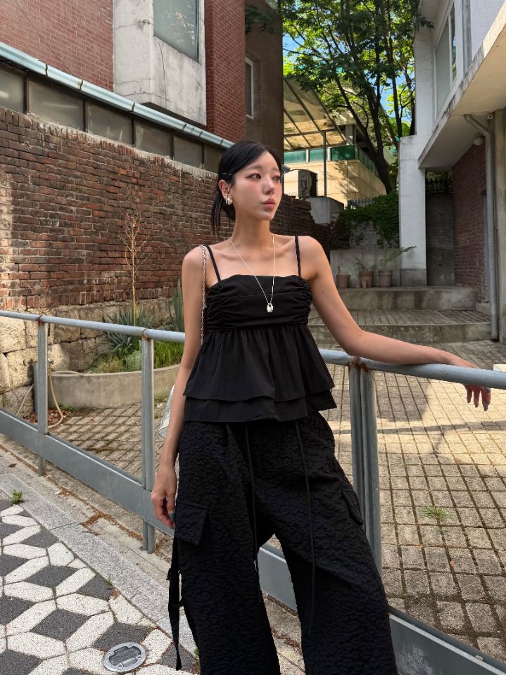 mars韓國代購女裝新品休閑熱賣職業真品時尚推薦吊帶背心mars吊帶/背心