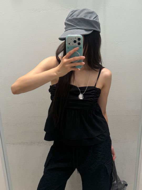 mars韓國代購女裝新品休閑熱賣職業真品時尚推薦吊帶背心mars吊帶/背心