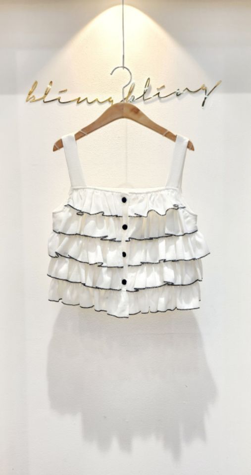 BLING BLING-S/RICO東大門實拍女士新品推薦吊帶背心無袖BLING BLING-S/RICO吊帶/背心