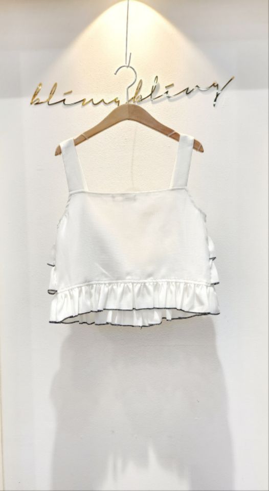 BLING BLING-S/RICO東大門實拍女士新品推薦吊帶背心無袖BLING BLING-S/RICO吊帶/背心