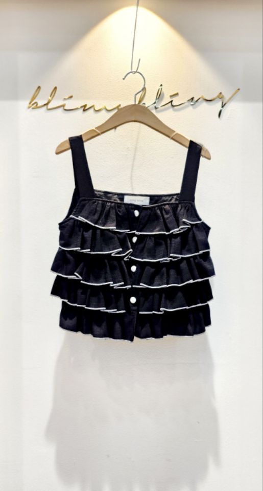 BLING BLING-S/RICO東大門實拍女士新品推薦吊帶背心無袖BLING BLING-S/RICO吊帶/背心