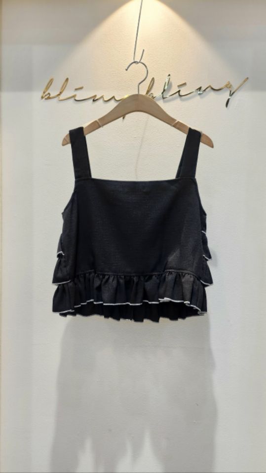 BLING BLING-S/RICO東大門實拍女士新品推薦吊帶背心無袖BLING BLING-S/RICO吊帶/背心
