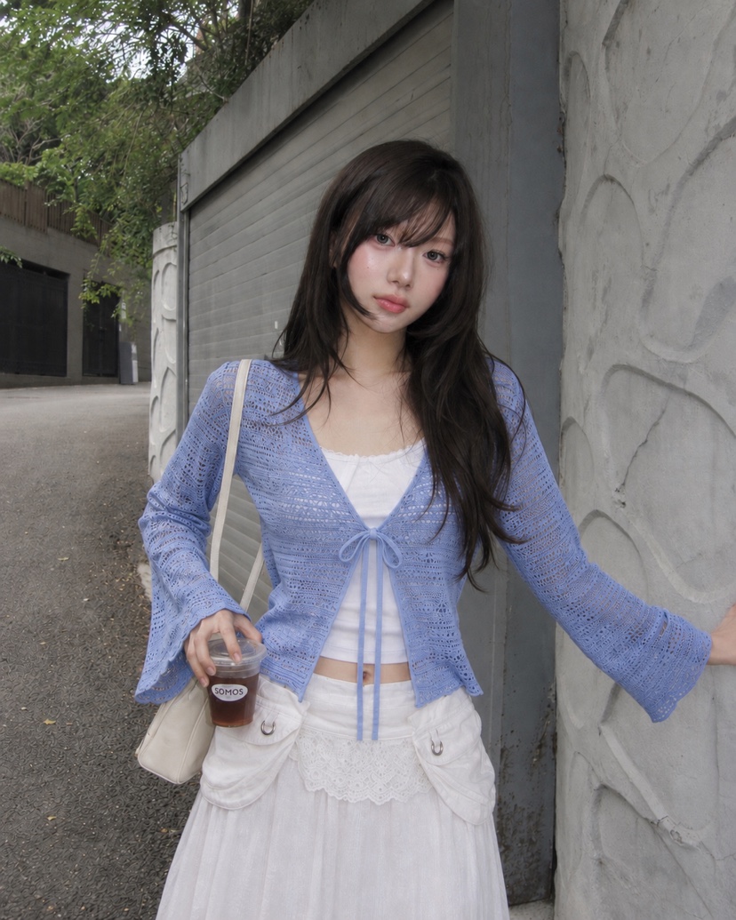 EIGHTGLOW韓國直郵女裝新品推薦26夏季人氣時尚休閑熱賣開衫EIGHTGLOW開衫